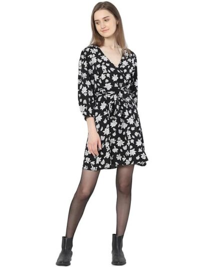 VERO MODA Women's Mini Polyester Shift Dress