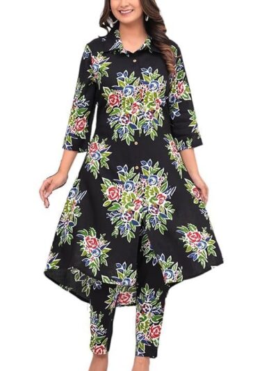 TANISHA Women Co-Ord Set Kurta with Pant Set Outdoor Outfits Wear