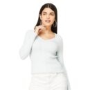 Code by Lifestyle Women Viscose Regular Fit Solid Top Flat Knit